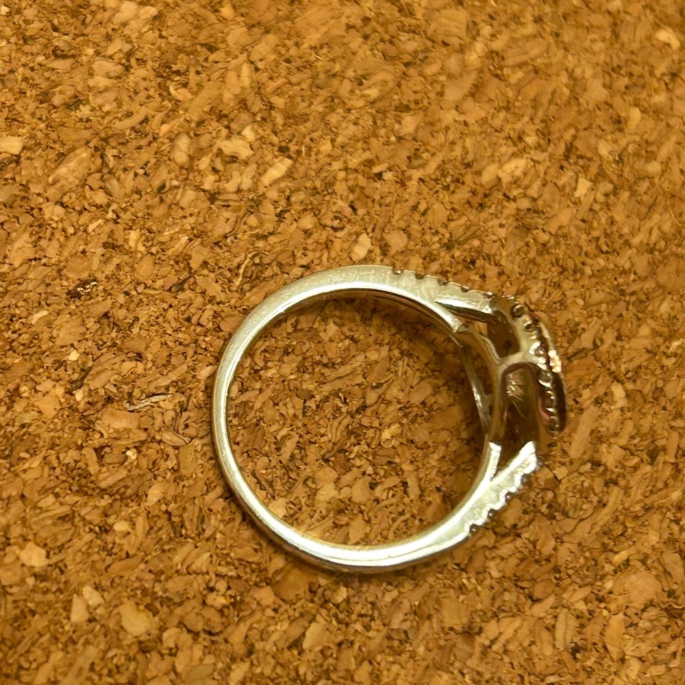BRAND NEW STERLING SILVER RING/CZ RING - Picture 11 of 14